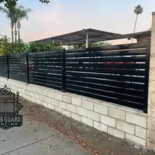 Wrought iron fence by Apexguard Fence
